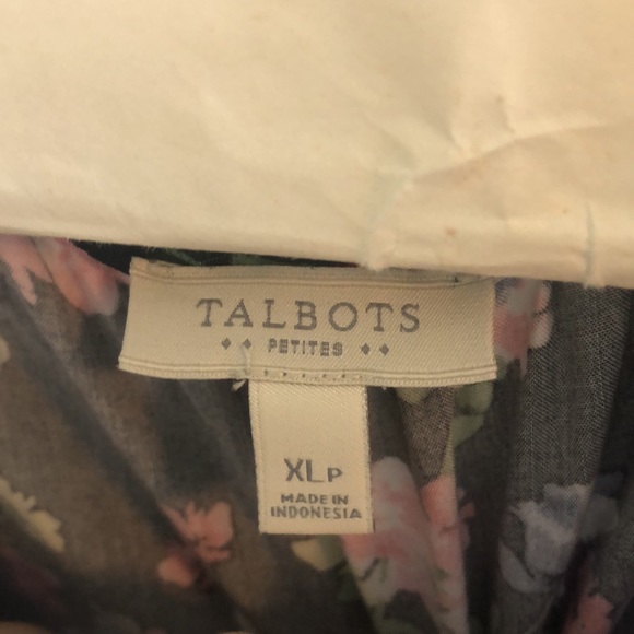 Talbots Floral Top - Picture 3 of 5